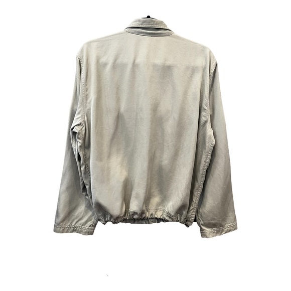 J. Jill- Tencel, Khaki, Zipper Jacket with side pockets. Gently used, - Picture 2 of 6